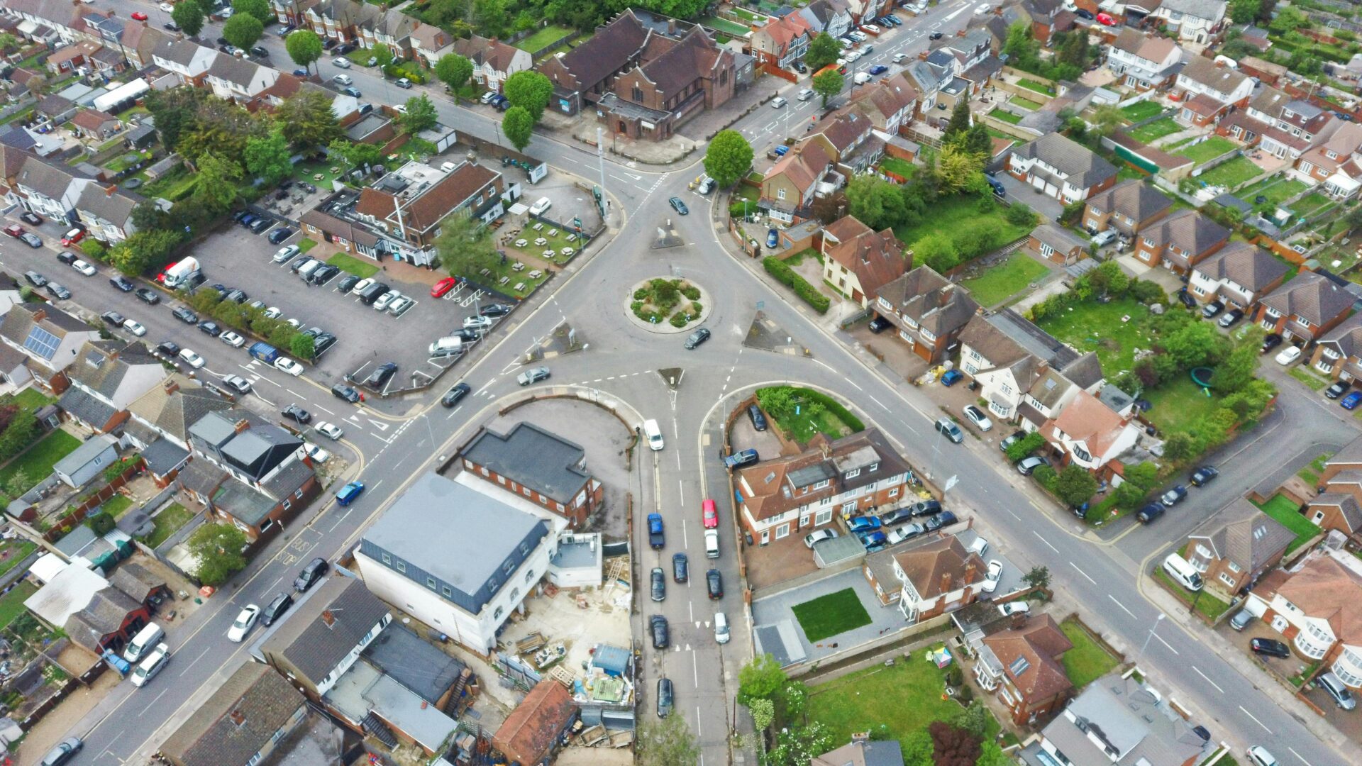 luton from the sky