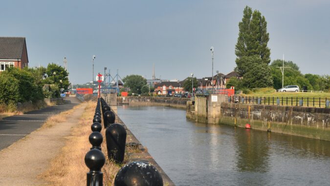 preston river front