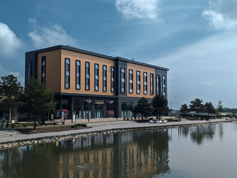 telford water front building