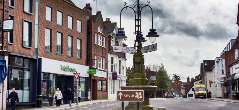 Sevenoaks fountain.