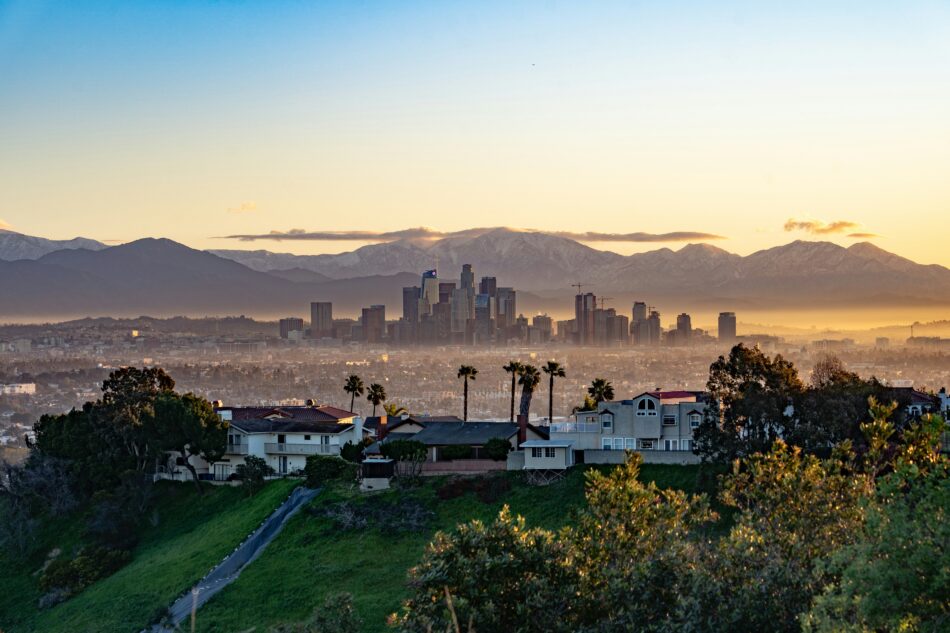 Los Angeles hills.