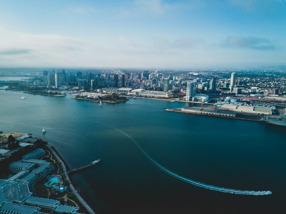 San Diego Bay.