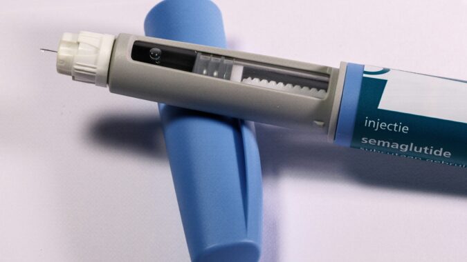 Ozempic pen and needle.