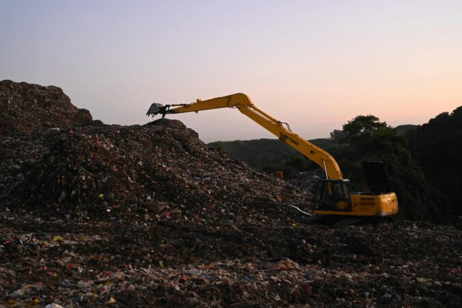 uk waste landfill