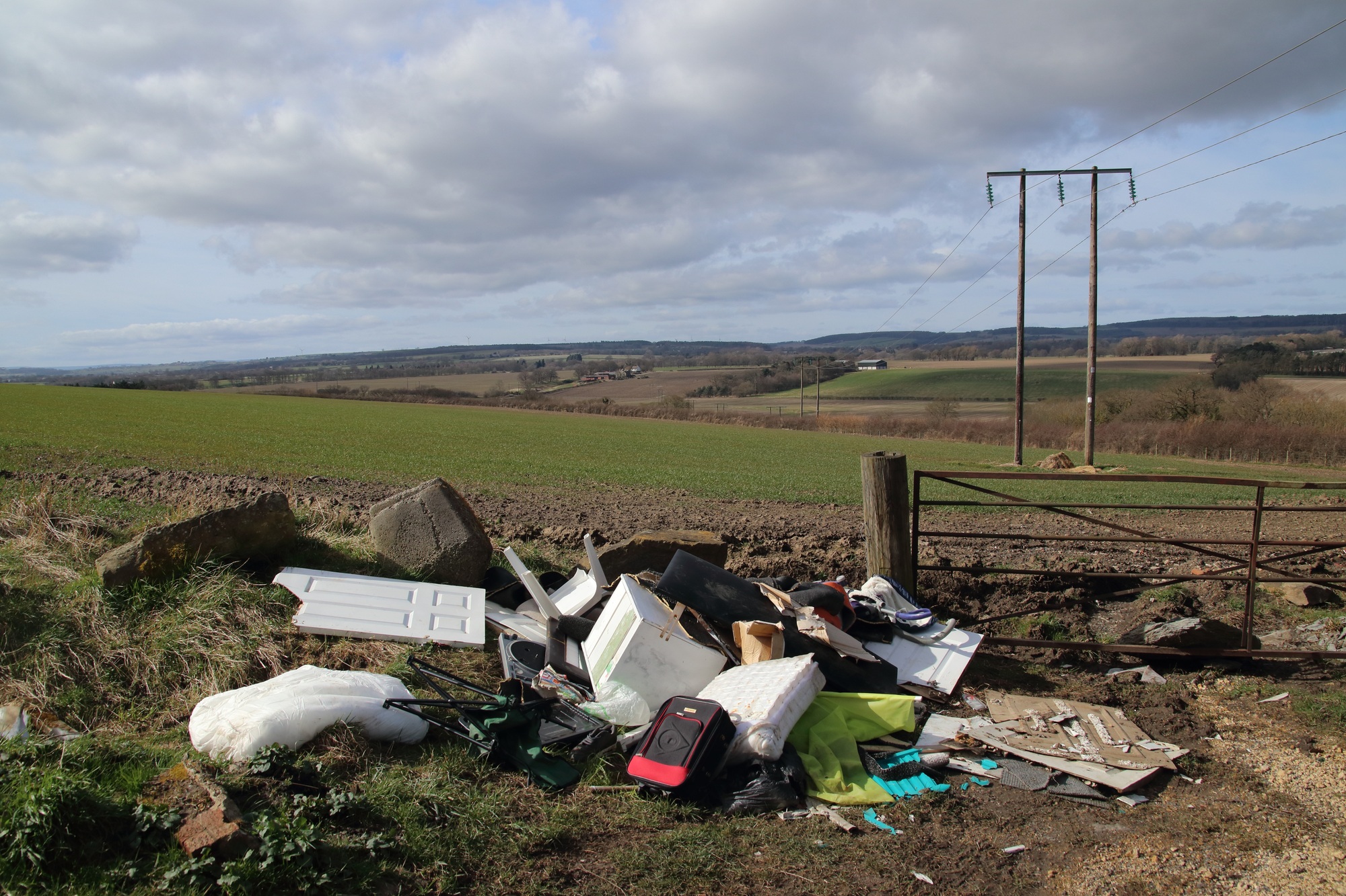 fly-tip site