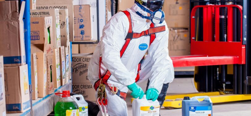 forever chemicals in a warehouse