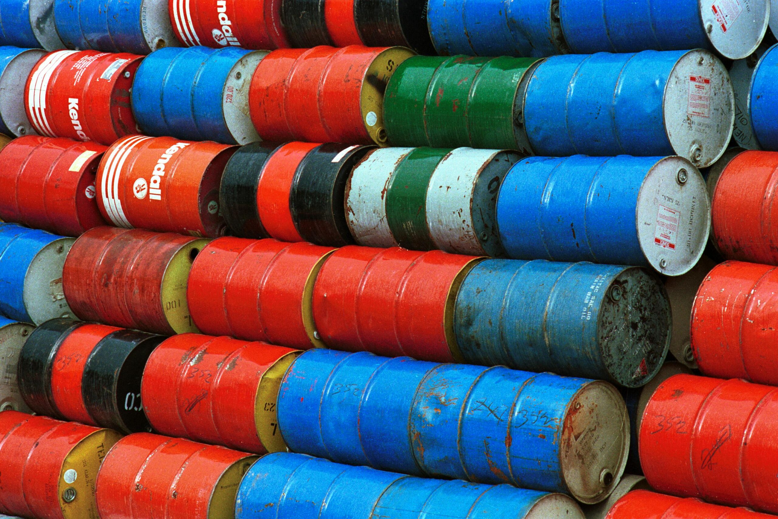 hazardous waste barrels