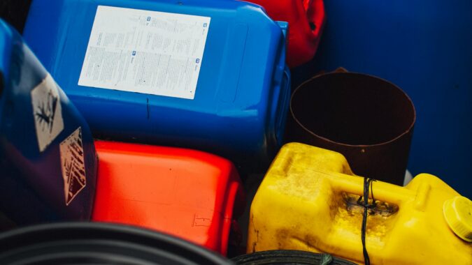 hazardous waste containers