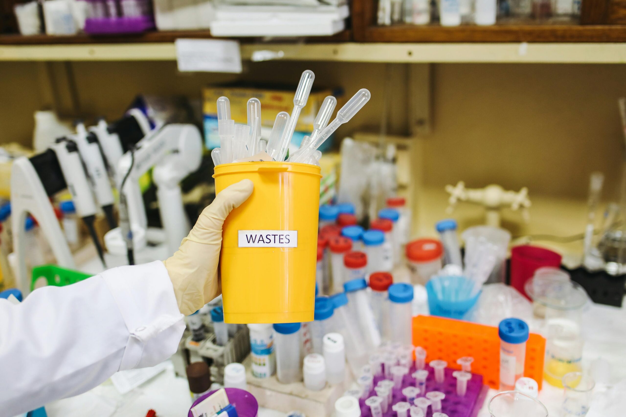 hazardous waste in laboratory