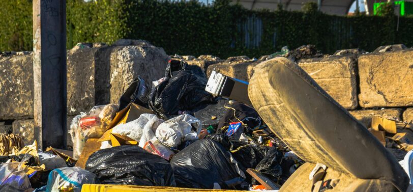 illegal waste dumping