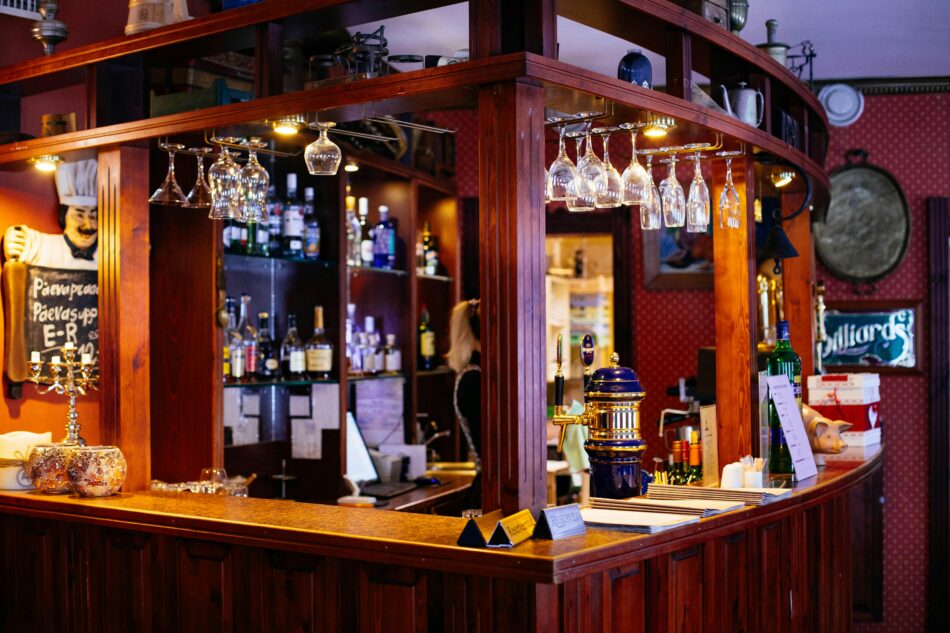 pub bar